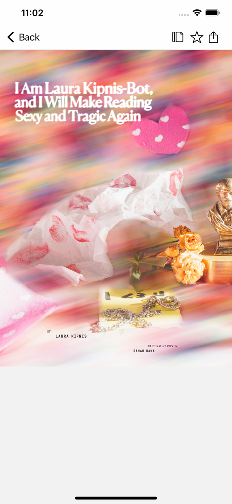 WIRED Magazine - 高品質な写真と大胆なタイポグラフィを備えたWIRED Magazineアプリの特集記事レイアウト