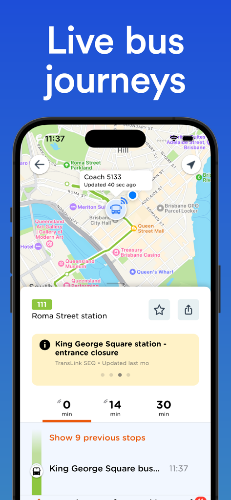 Vancouver Bus & Train Tracker - Navigation App | MWM
