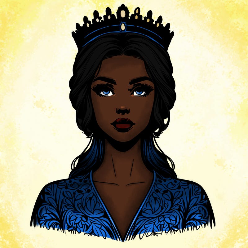 realistic beautiful queen