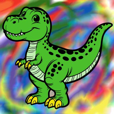 dinosaur like t-rex
