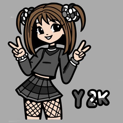 y2k girl