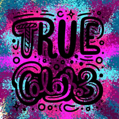 "true colors" written