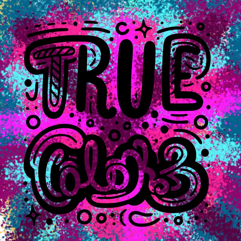 "true colors" written