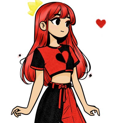 girl in a cute crop top