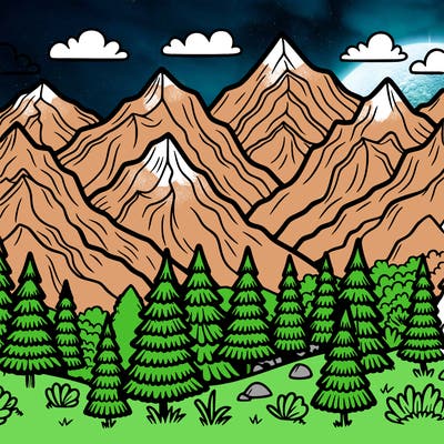 mountains