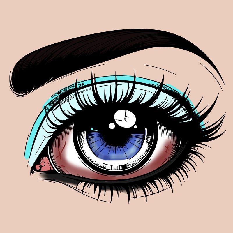 realistic eye