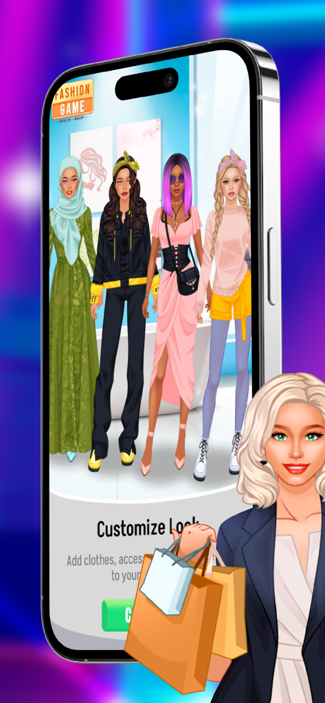Fashion Game: Dress Up, Makeup - Games App | MWM