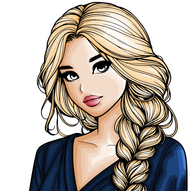 beautiful girl model realistic