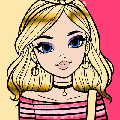 a stylish girl