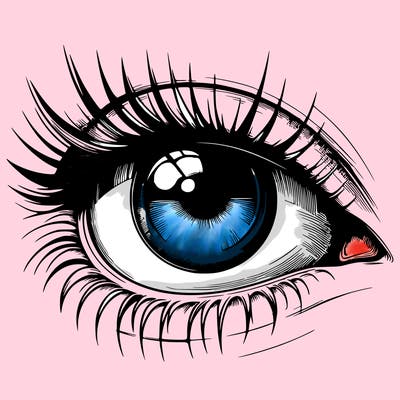 realistic eye