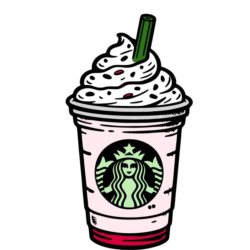 starbucks, frappuccino