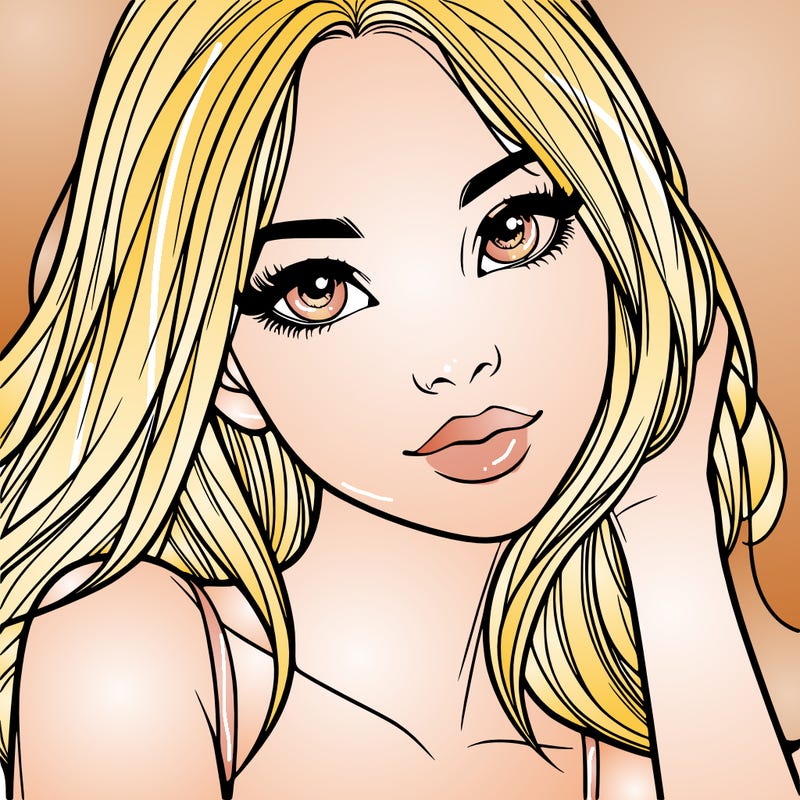 beautiful realistic girl