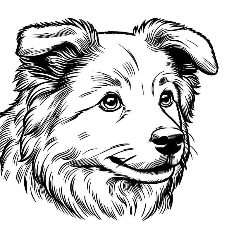 realistic dog