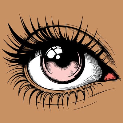 realistic eye