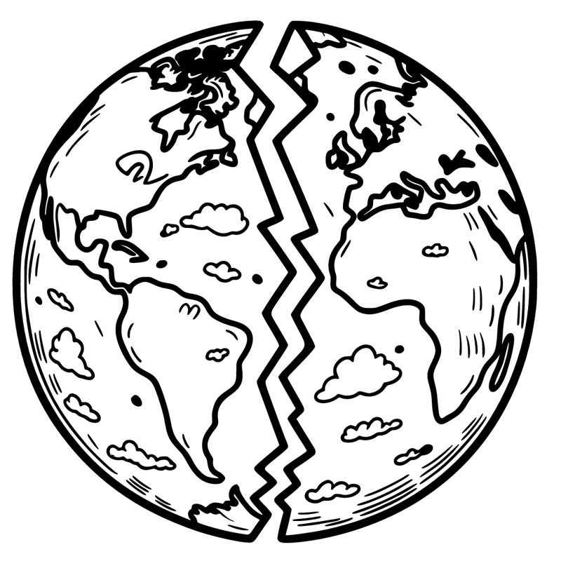 earth split