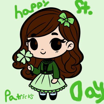saint patrick’s day girl