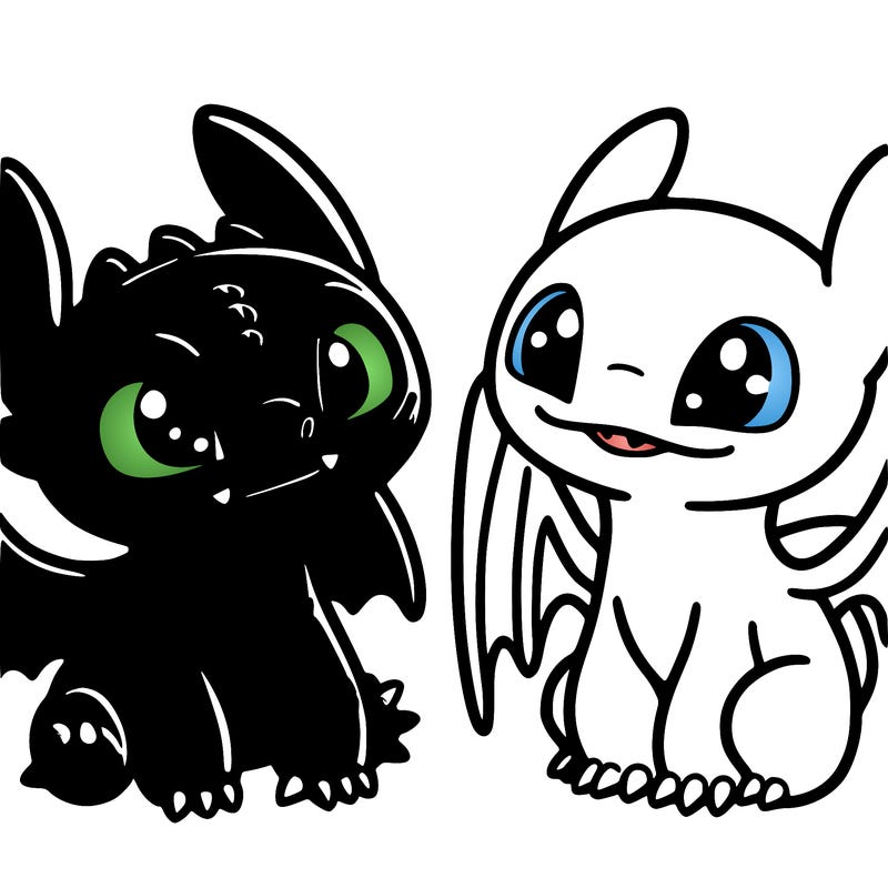 toothless and light fruy