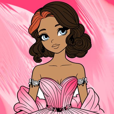 a pretty elegant lady