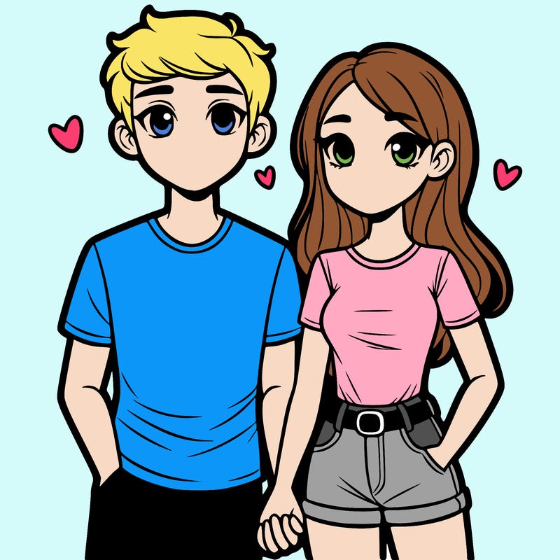 boyfriend and girlfriend