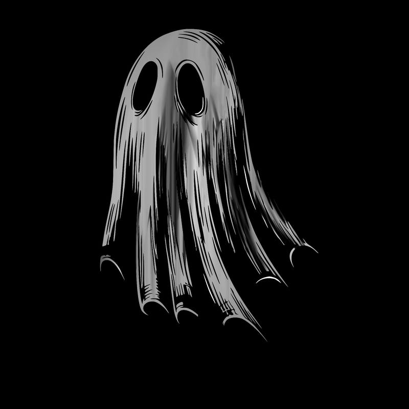 realistic creepy ghost