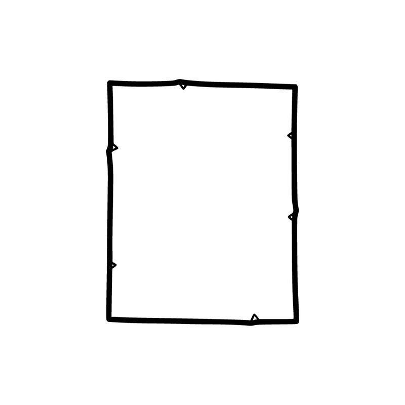 bland peice of paper