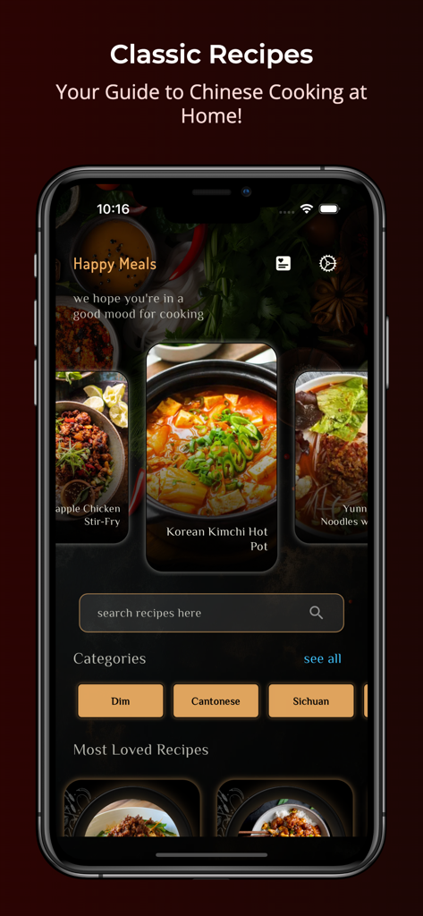 Chinese Recipe Bite - Food & Drink App | MWM