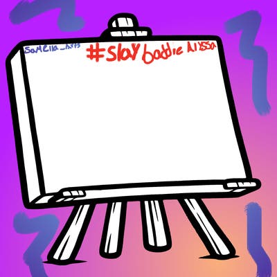 blank canvas