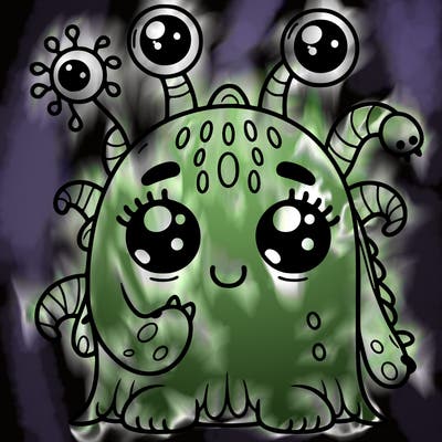 cute monster