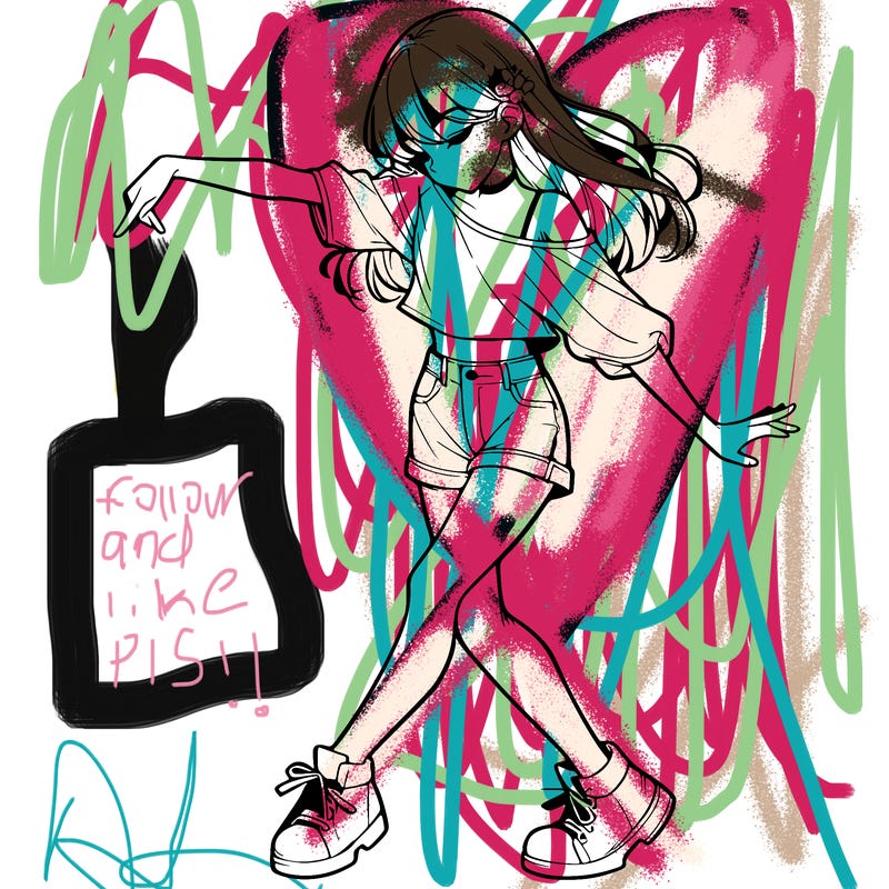 realistic girl danceing