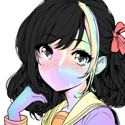 realistic anime girl