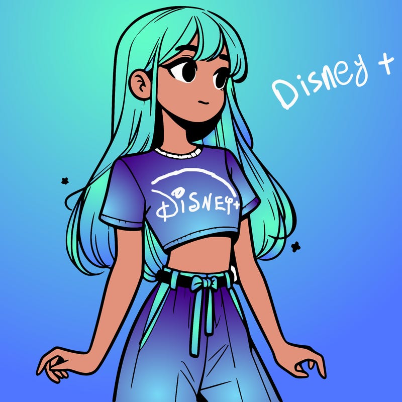 girl in a cute crop top