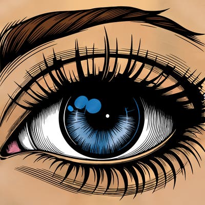realistic eye