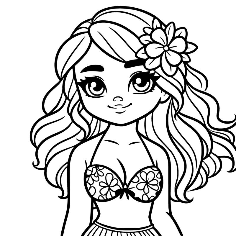 beautifoul hawai girl