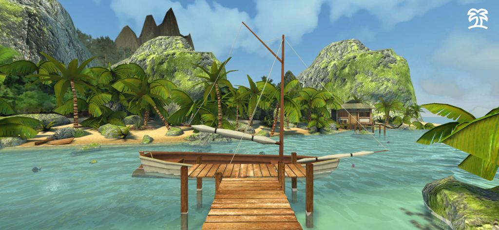 Corpus VR - Immersive tropical island virtual environment in Corpus VR for rehabilitation exercises
