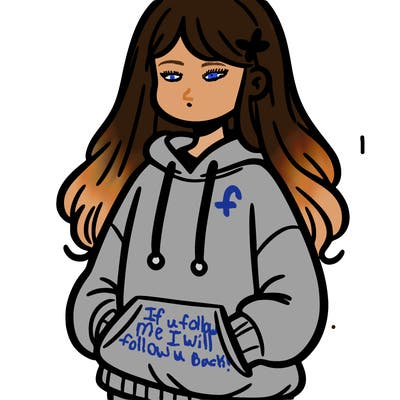 girl in sweatshirt