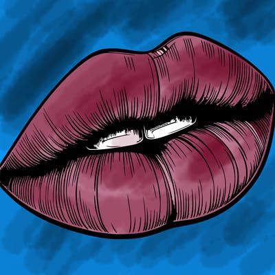 realistic lips