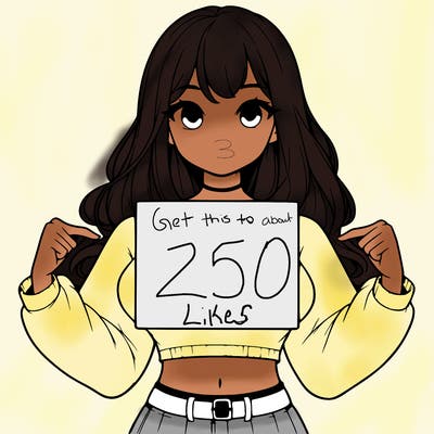 girl holding a blank sign in a long sleeve crop top