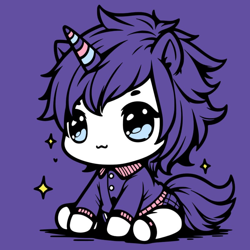 manga unicorn baby