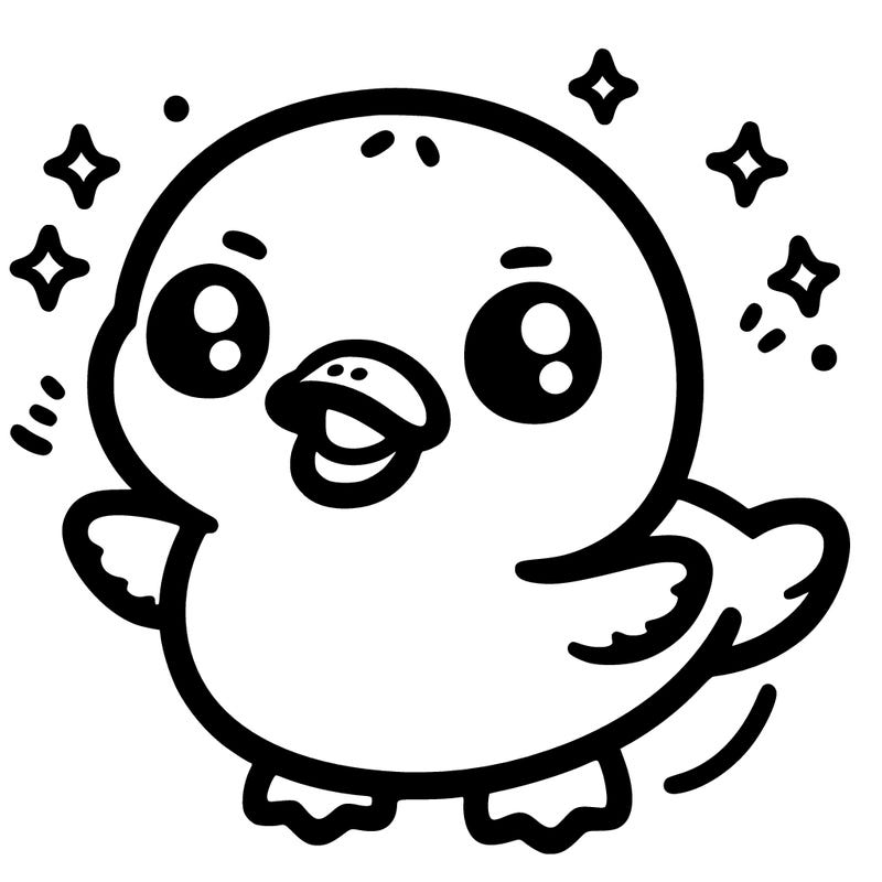 kawaii duck