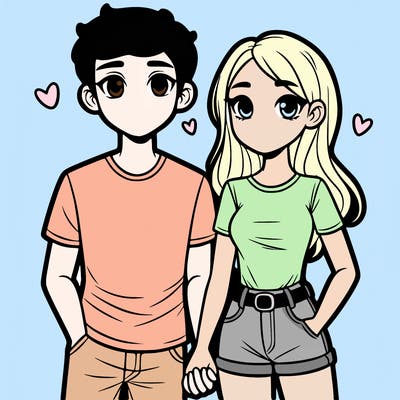 boyfriend and girlfriend