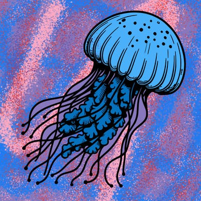 realistic jellyfish