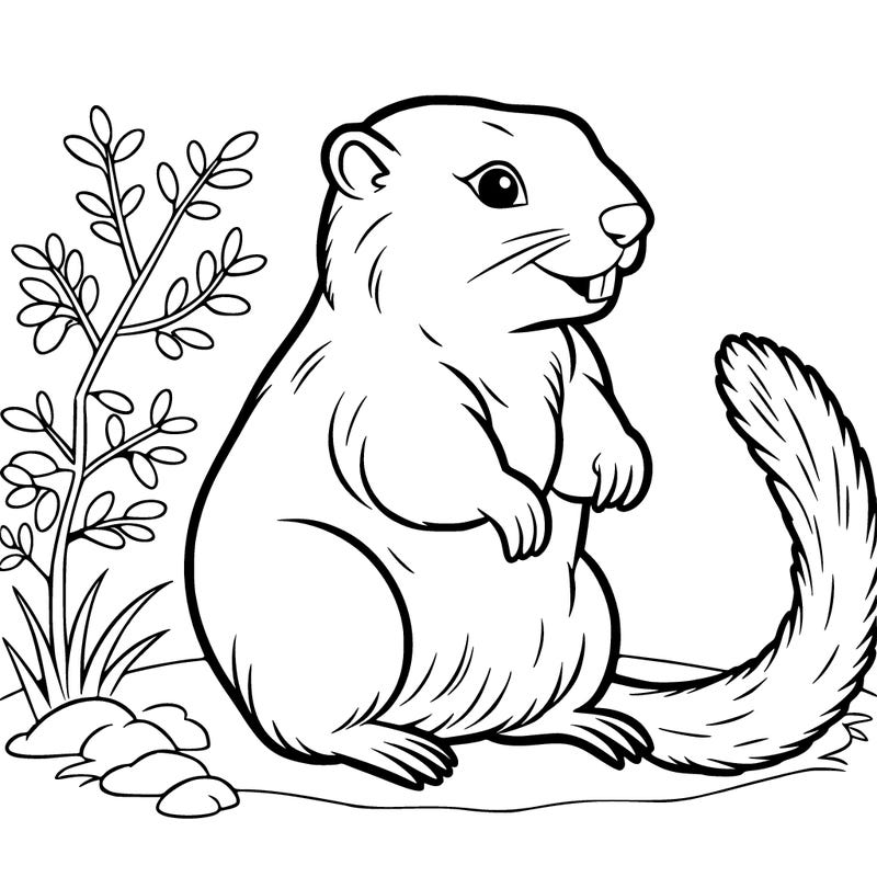 yellow bellied marmot