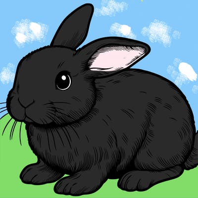 realistic bunny