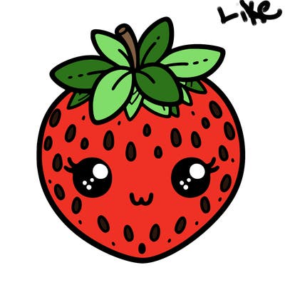 cute strawberry