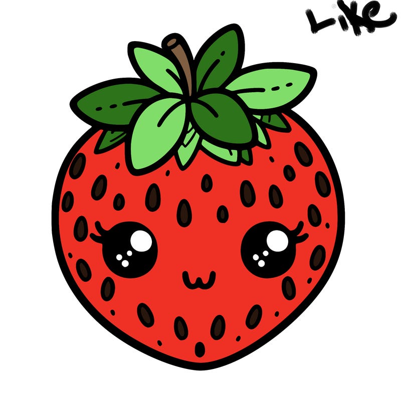 cute strawberry