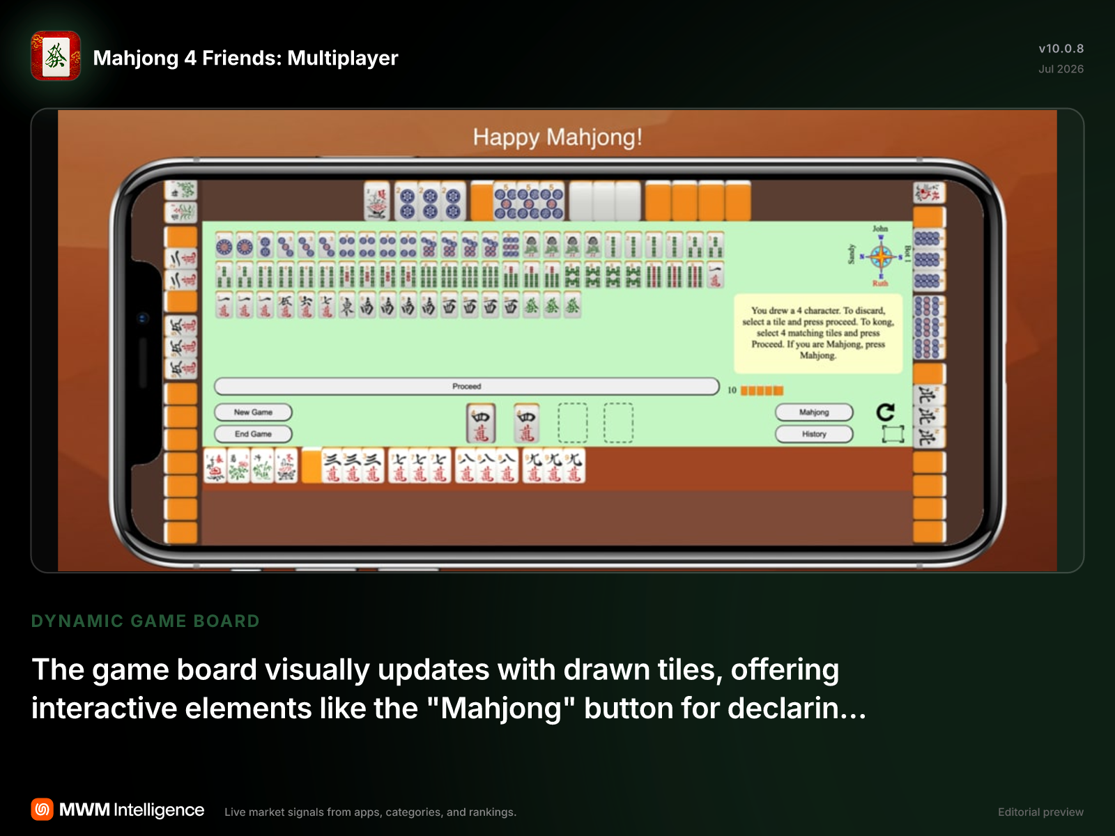 Mahjong 4 Friends: Multiplayer - Games App | MWM