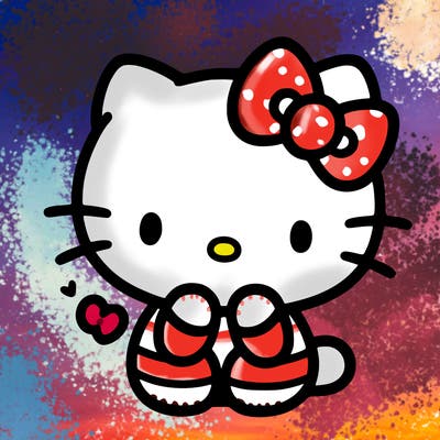 hello kitty cute pink