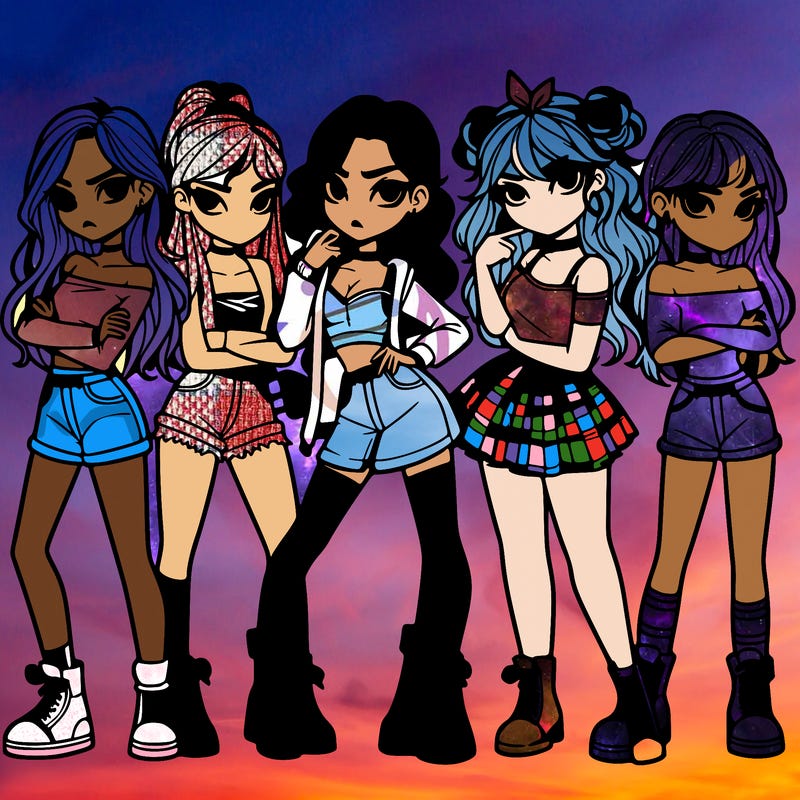 realistic baddie girls