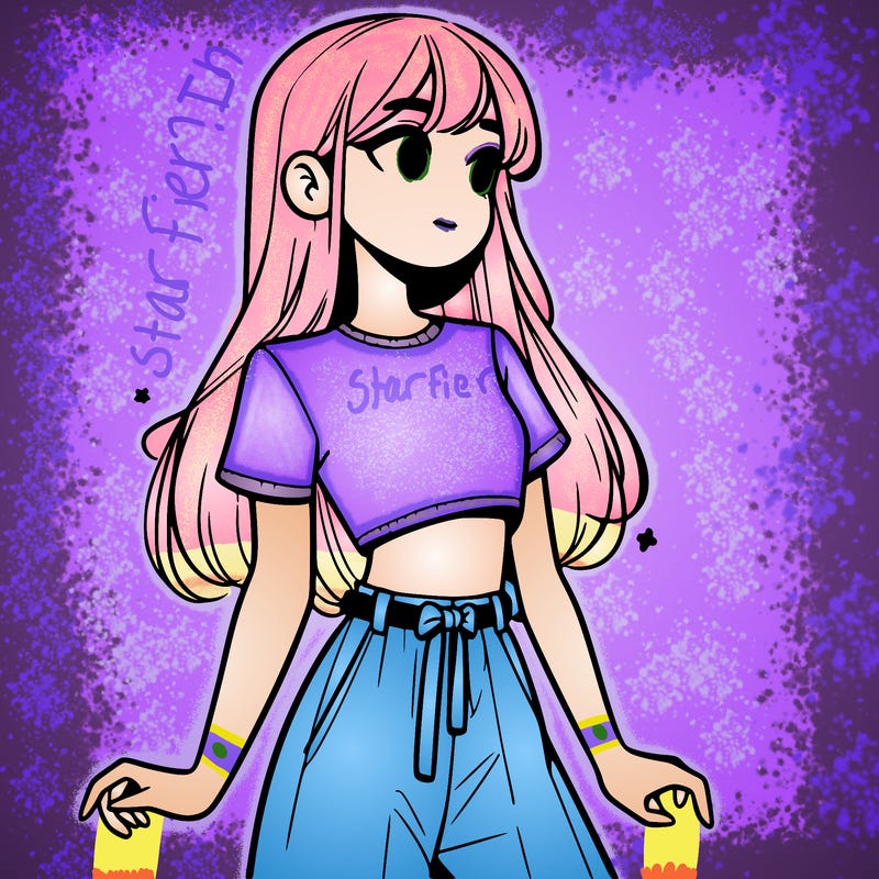 girl in a cute crop top