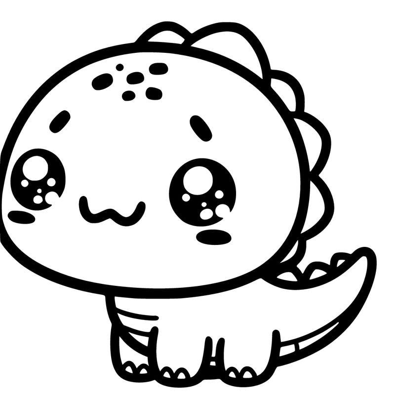 kawaii dino